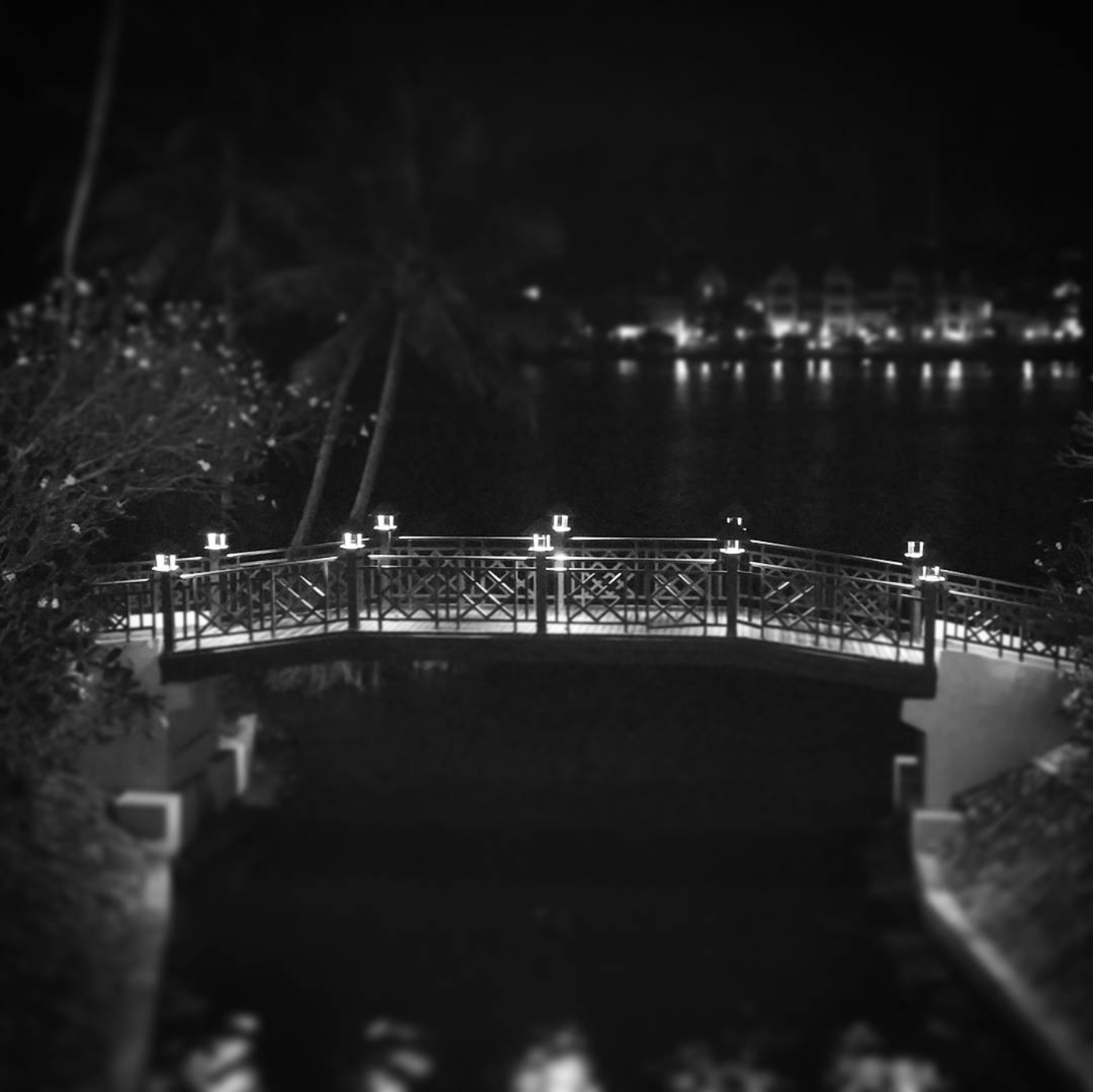 Romantic Bridge at Night, Phuket